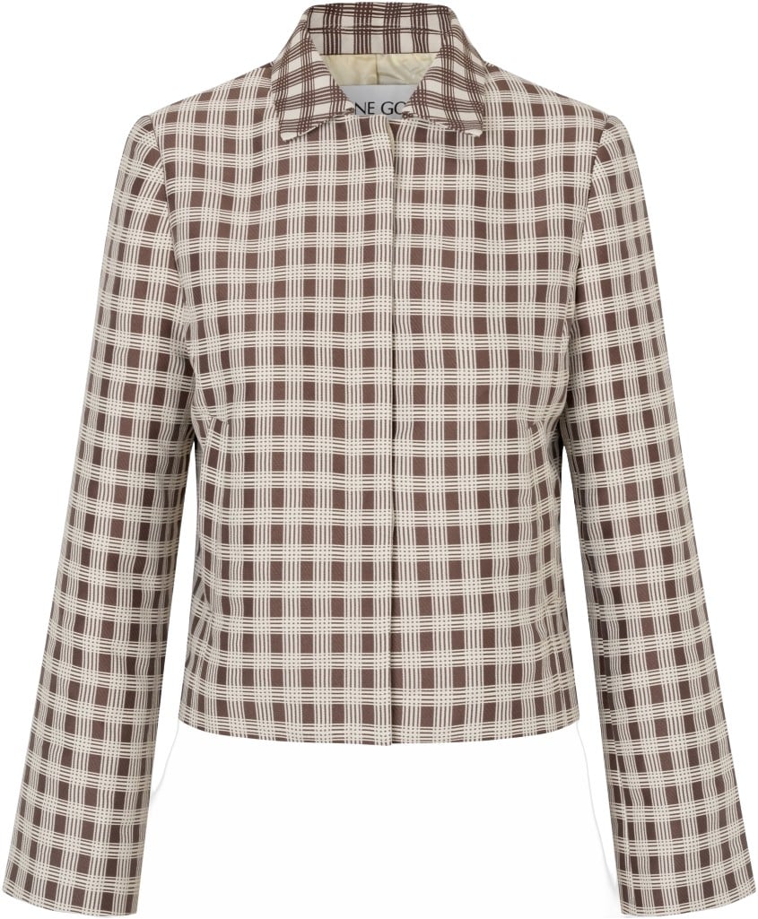 2269 Woven Jacquard, Boxy Jacket