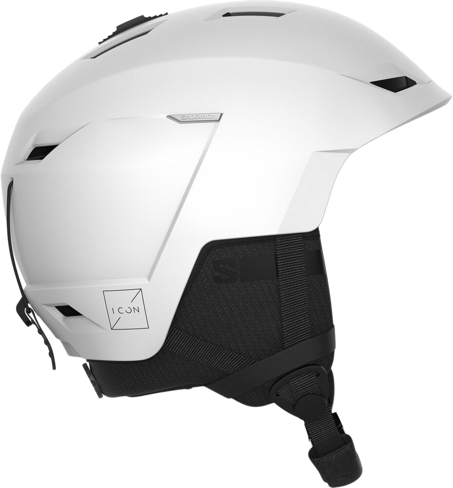 Salomon Icon Skihjelm Hvid 53-56 Sikkerhed Og Stil