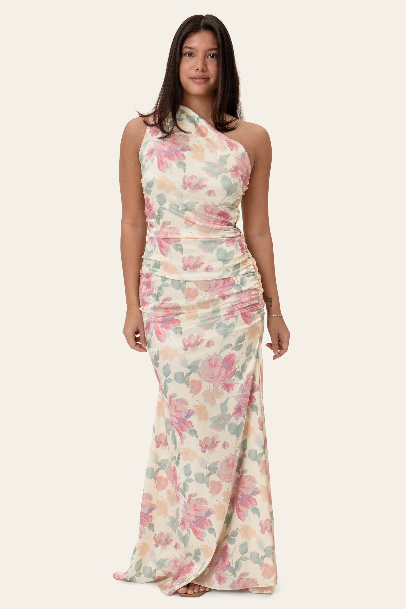Andreaic Satin Dress