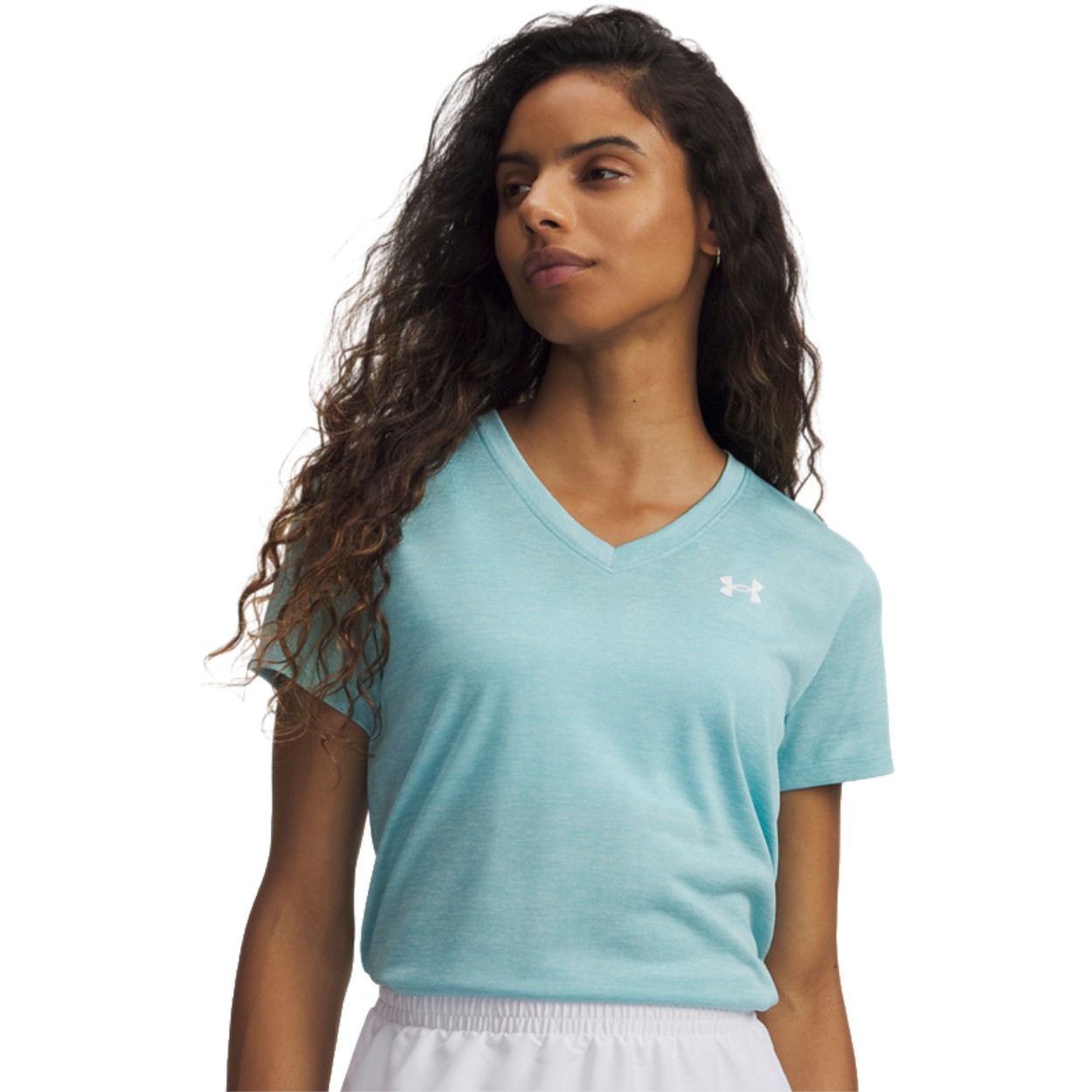 Tech Twist Vneck Trænings T-shirt