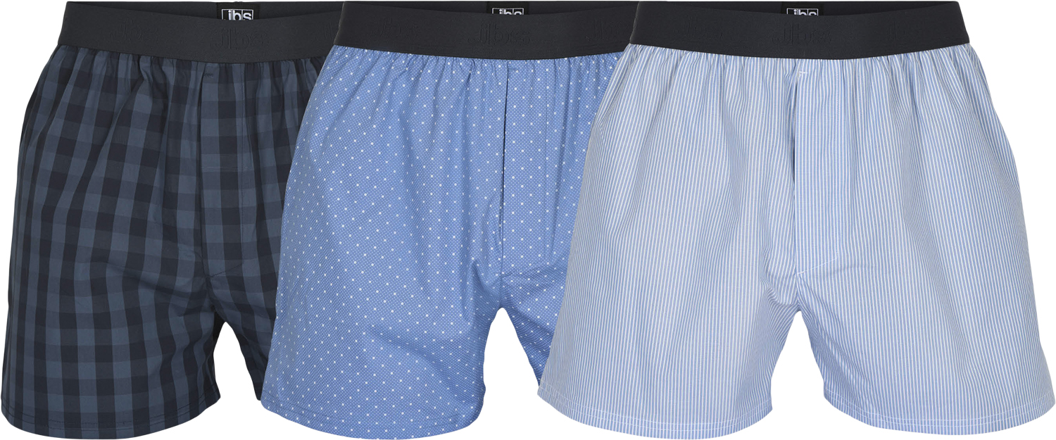 JBS 3-pack XXL boxershorts i økologisk bomuld
