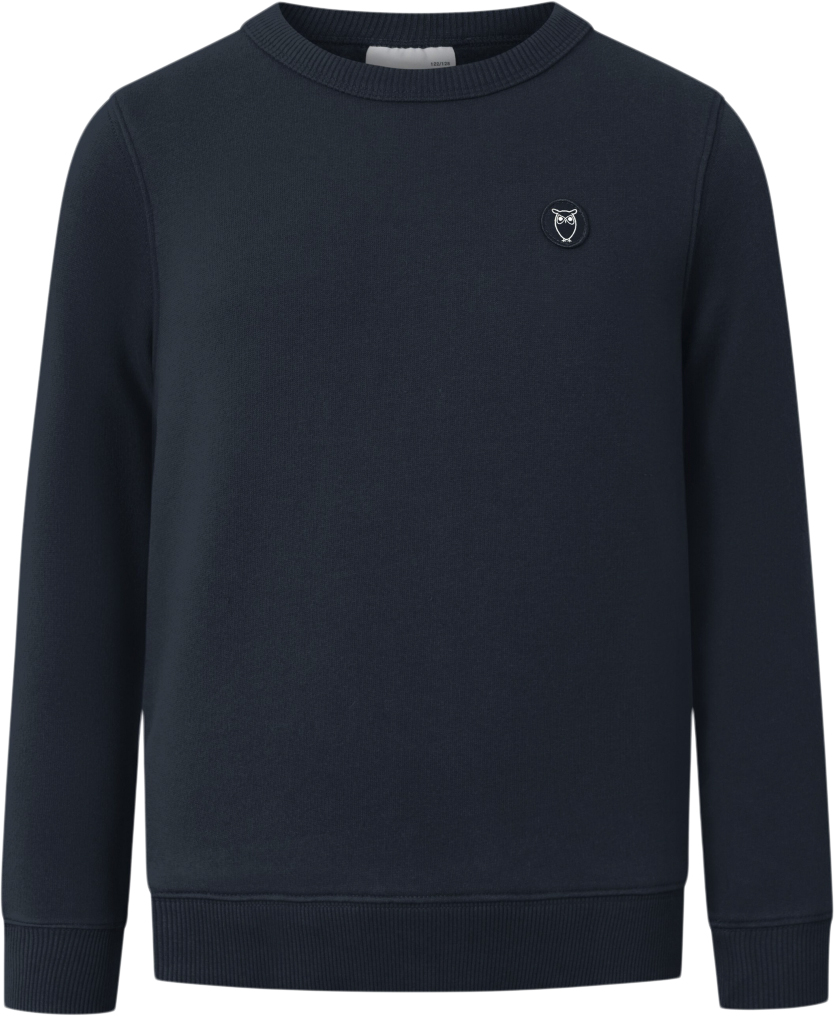 Badge Crew Neck Sweat Gots/vegan