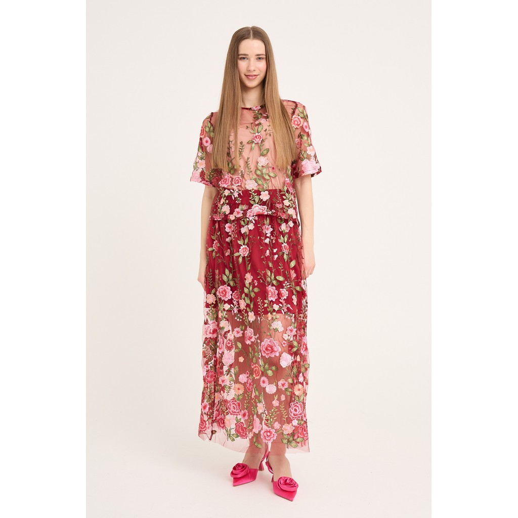 Fuschia Skirt