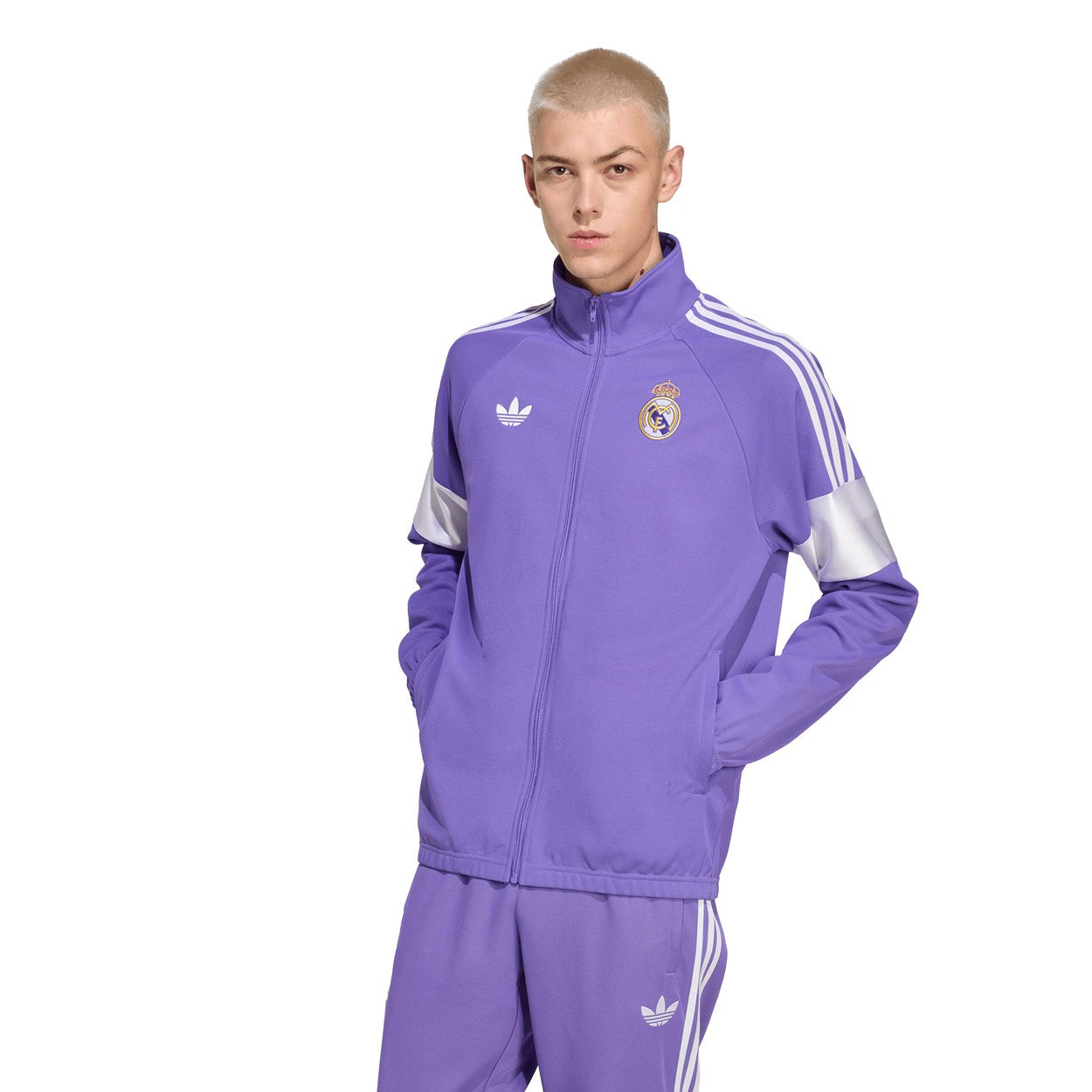 Real Madrid Lfstlr 25/26 Full Zip Sweatshirt