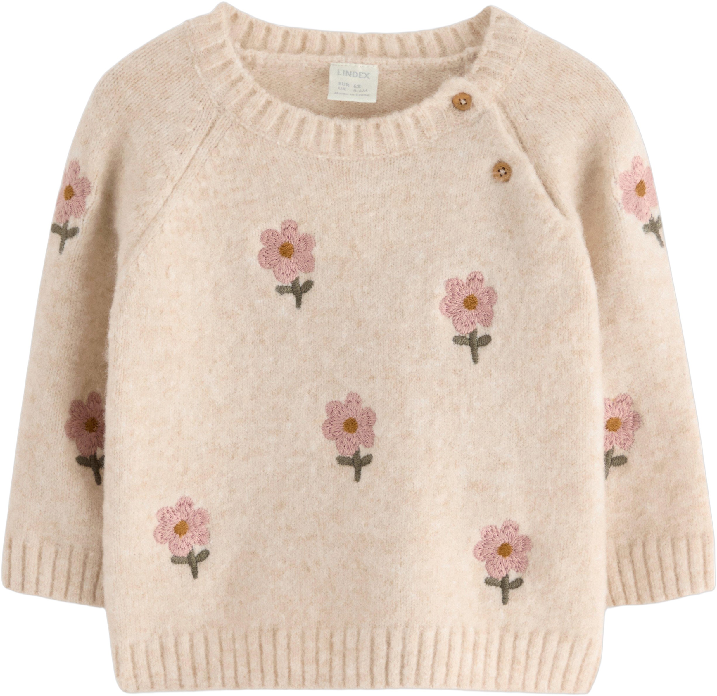Sweater Knitted Flower