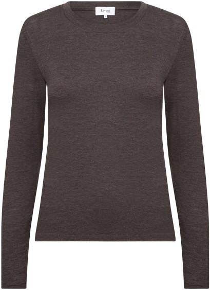Lrjosephine 1 T-shirt Mørk Brun