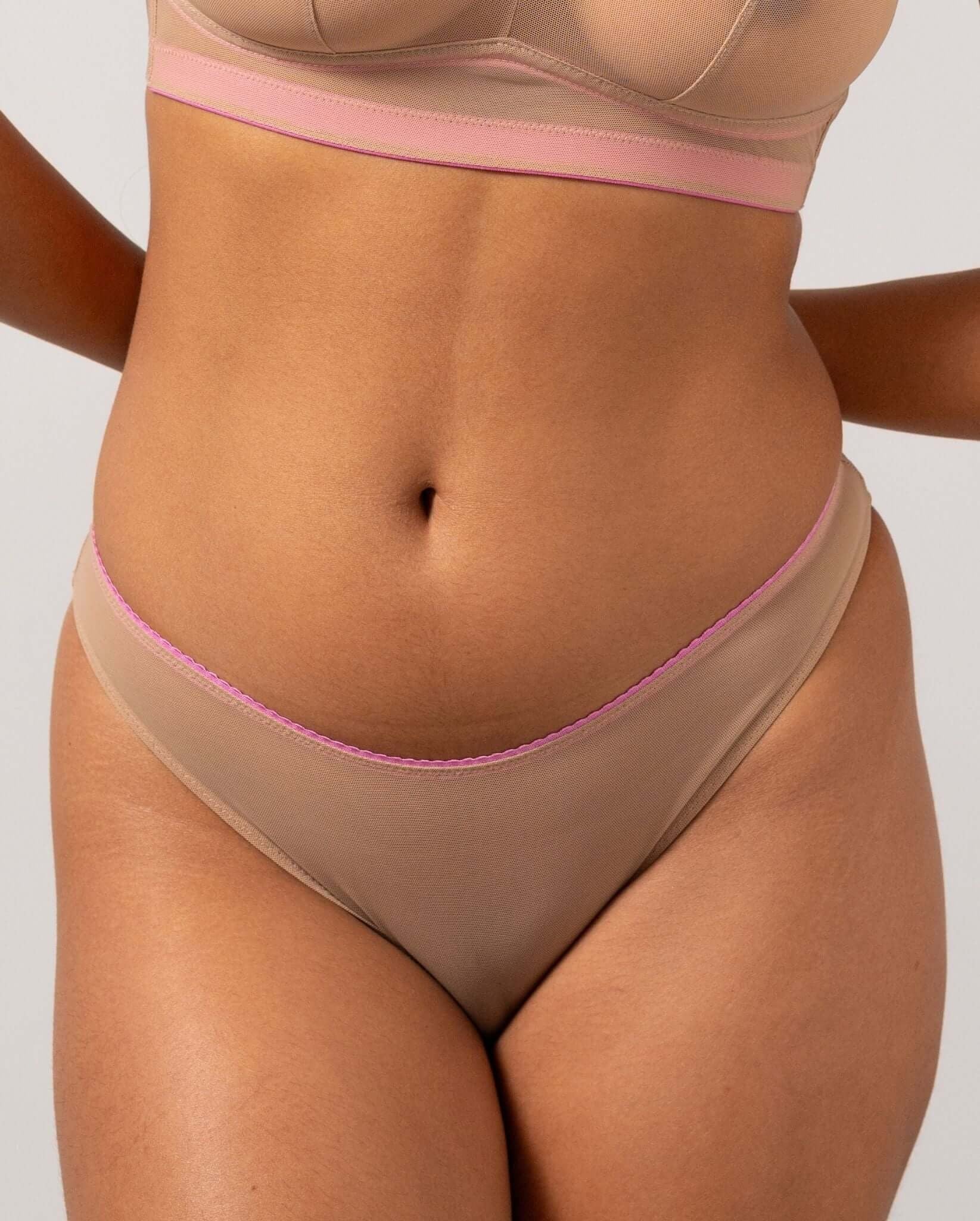 Mesh Bikini Briefs