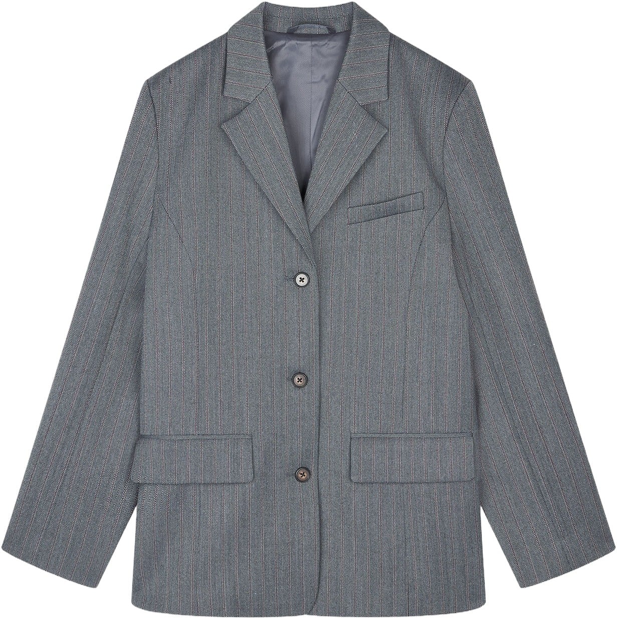 Herringbone Pin Less Blazer