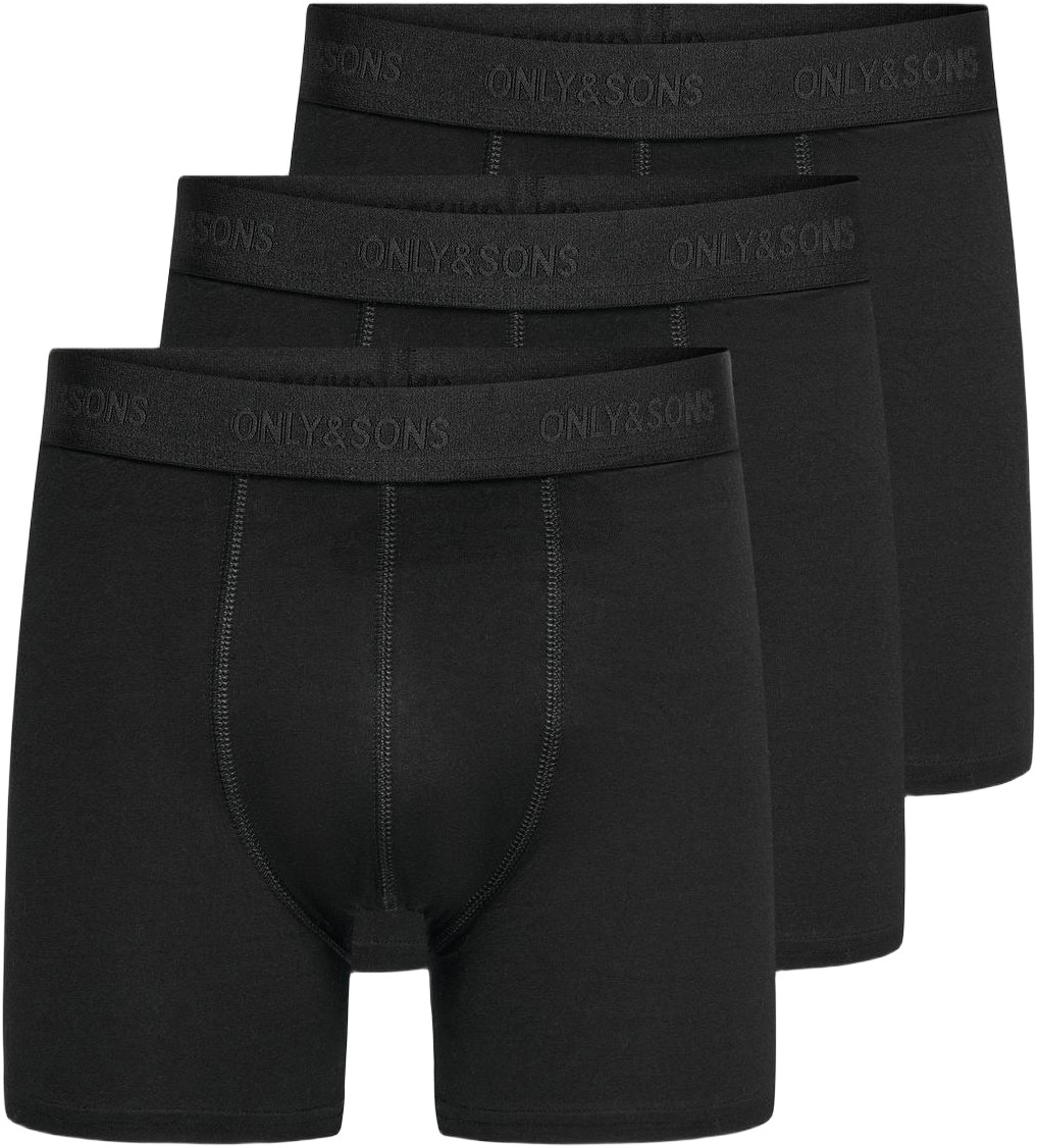 Onsfitz Solid Boxer 3pack Noos
