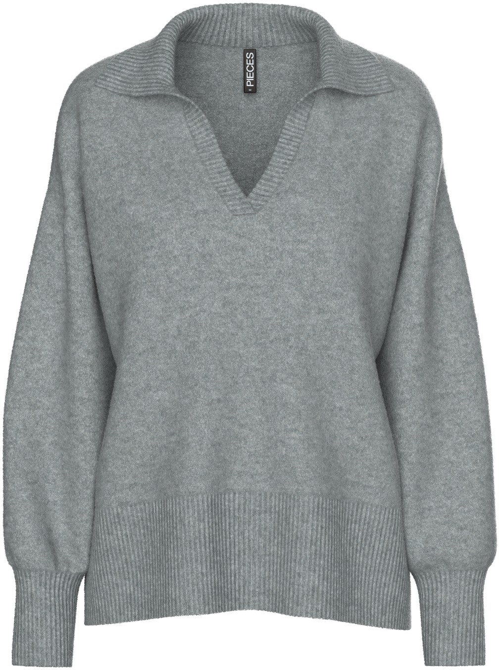 Pcmalou LS Polo Knit Noos BC