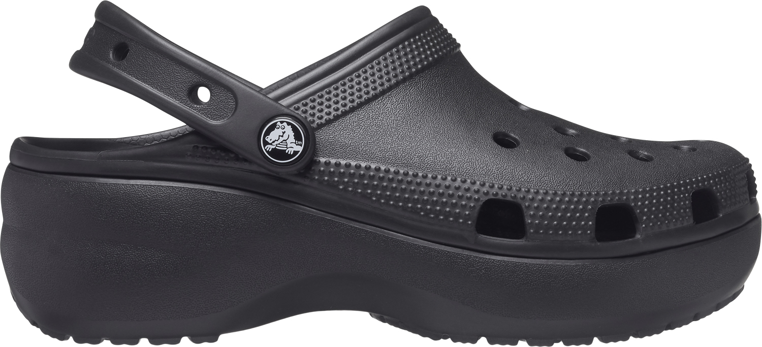 Classic Platform Clog W Blk