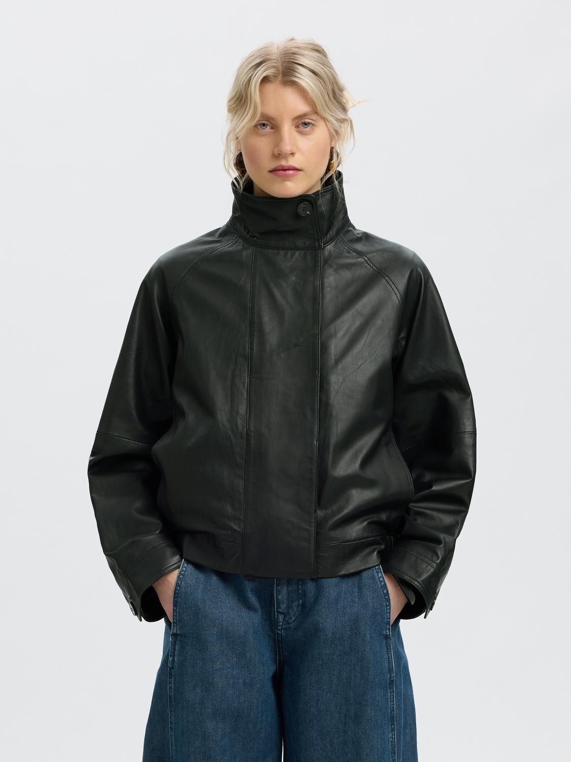 Slwzenia Leather Jacket