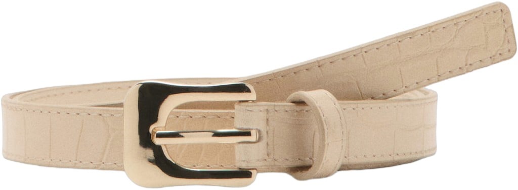 Croco Fauxleather Belt