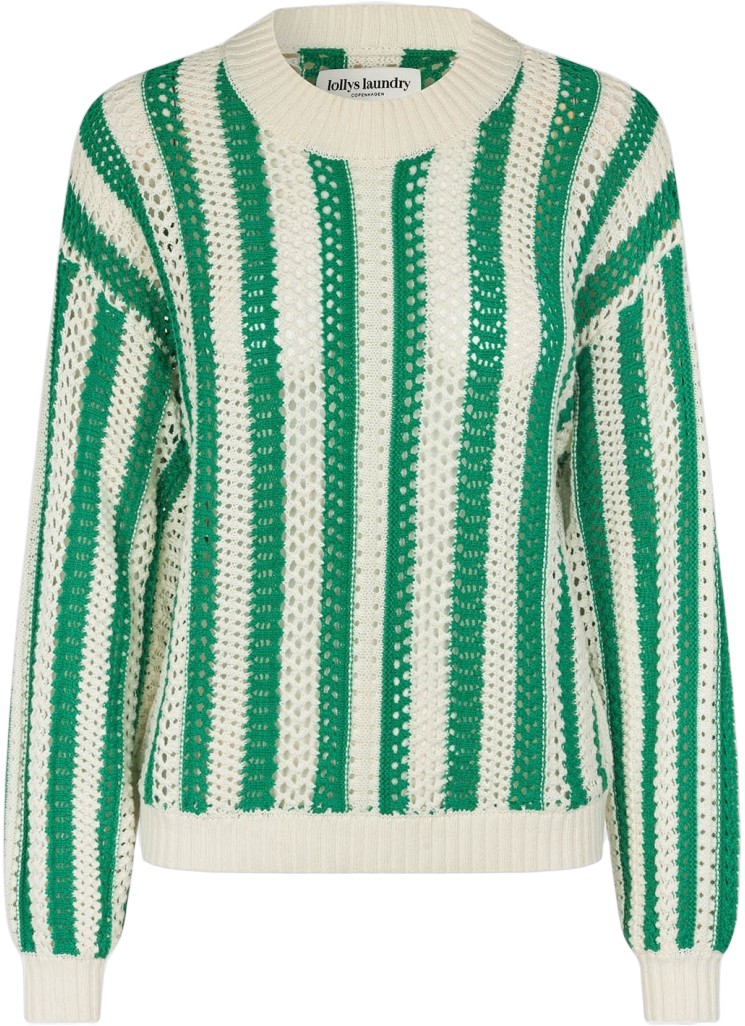 Lusall Knit Jumper LS Cotton Blend