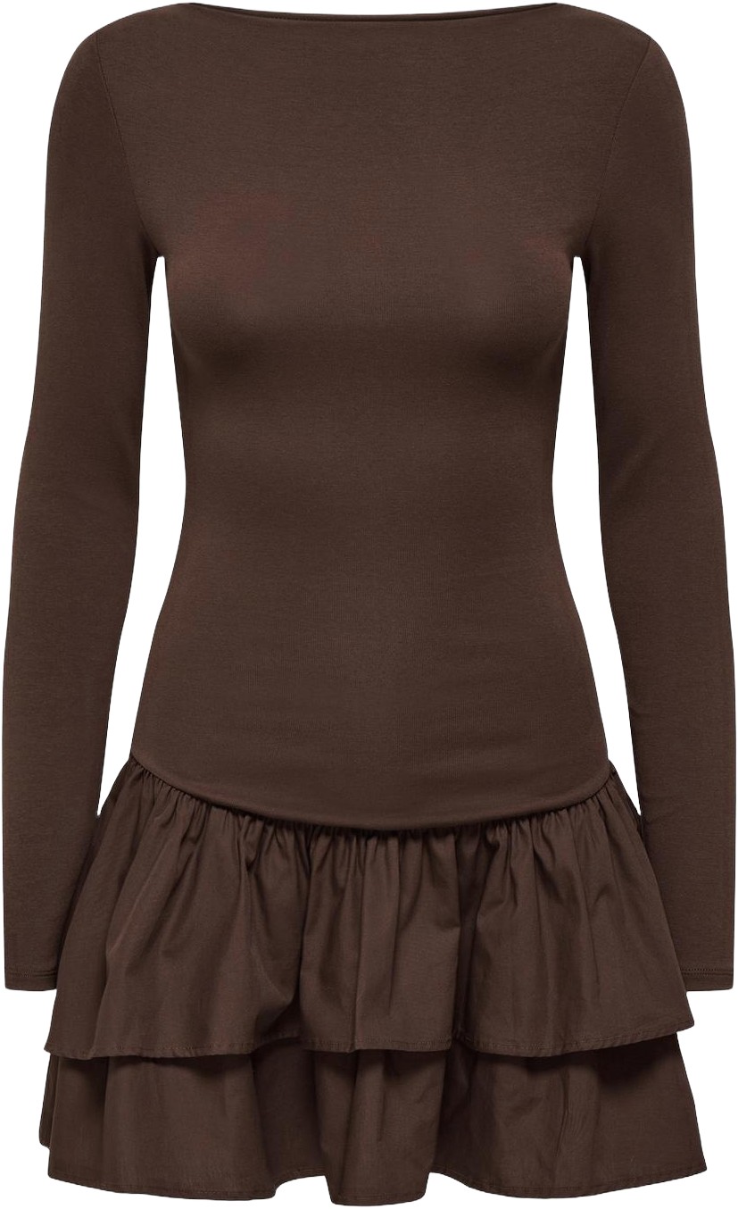 Onlvega L/S Boatneck MIX Dress BOX