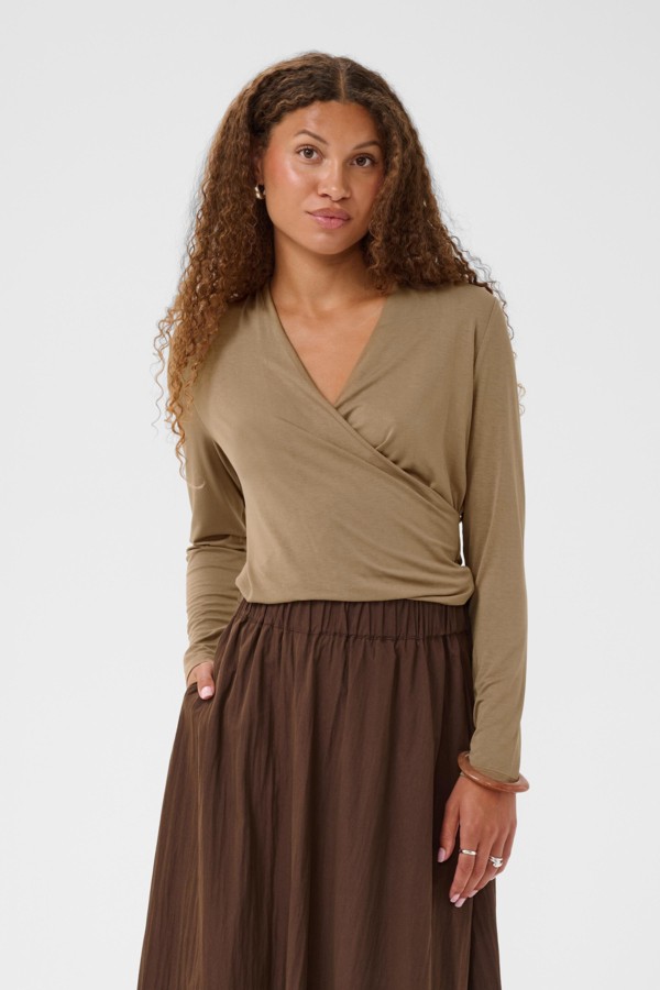 Viggasz Wrap Blouse