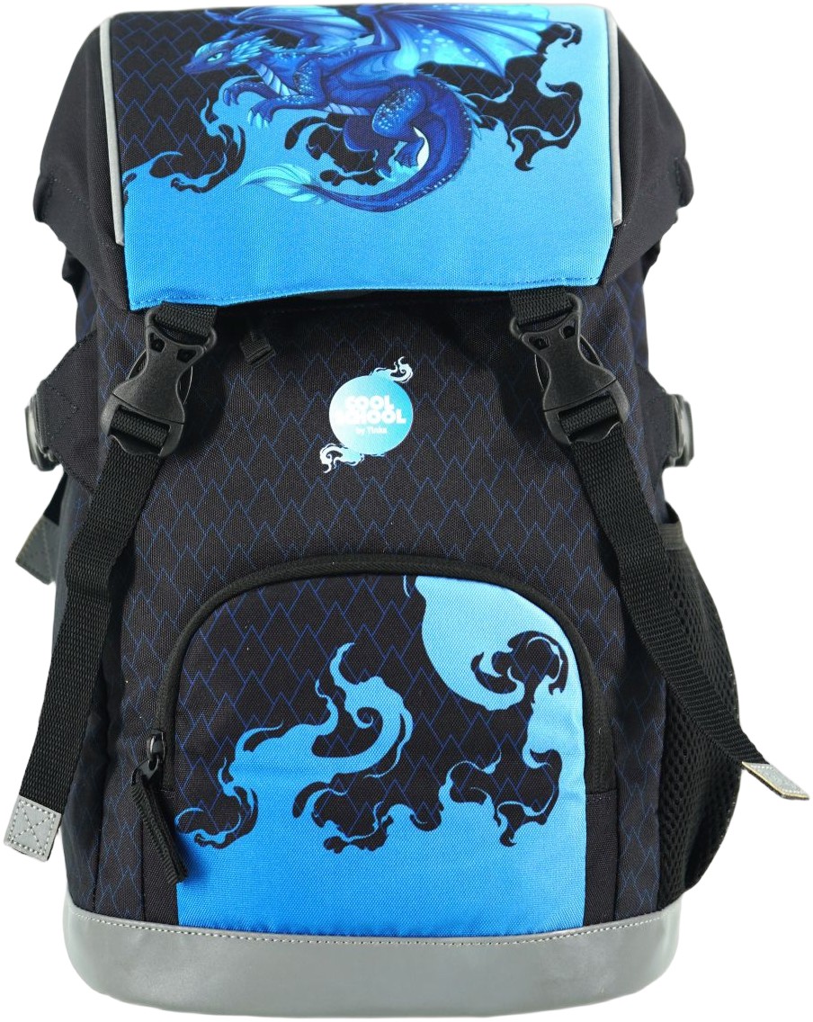Skolerygsæk 22L Drage TIN