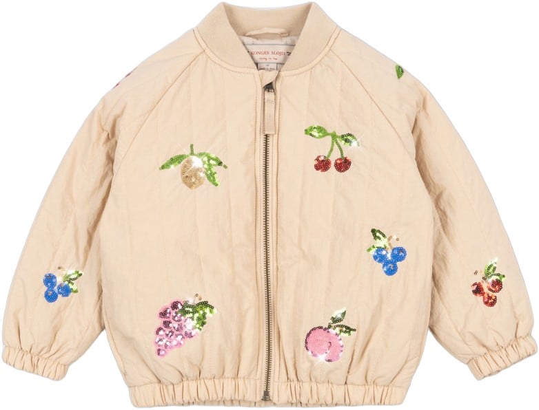 Juno Sequin Bomber Jacket