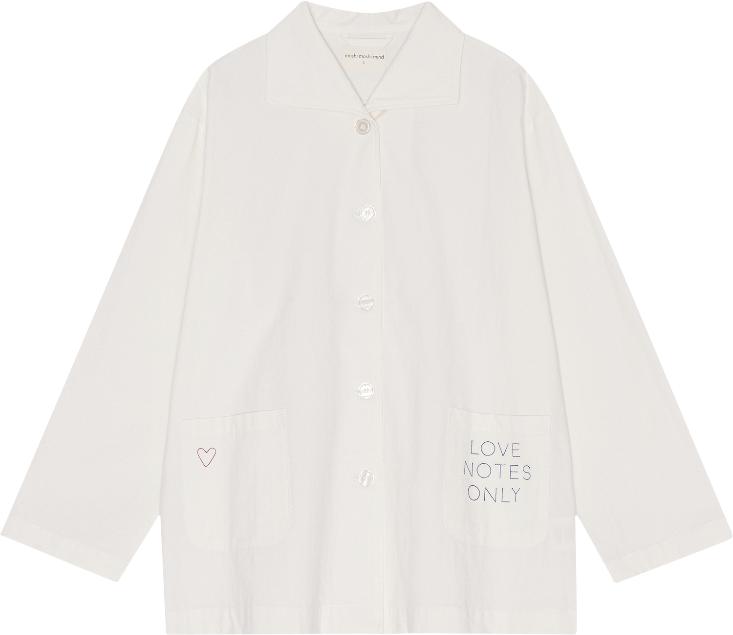 Poetry Jacket Crepe Heart