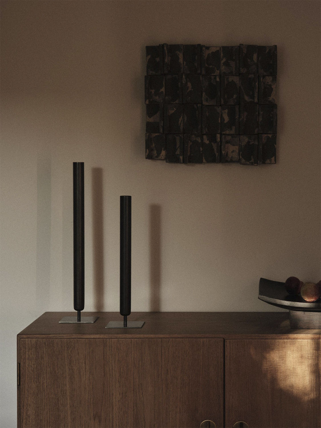 Stance Vase H50 Bronzed Brass