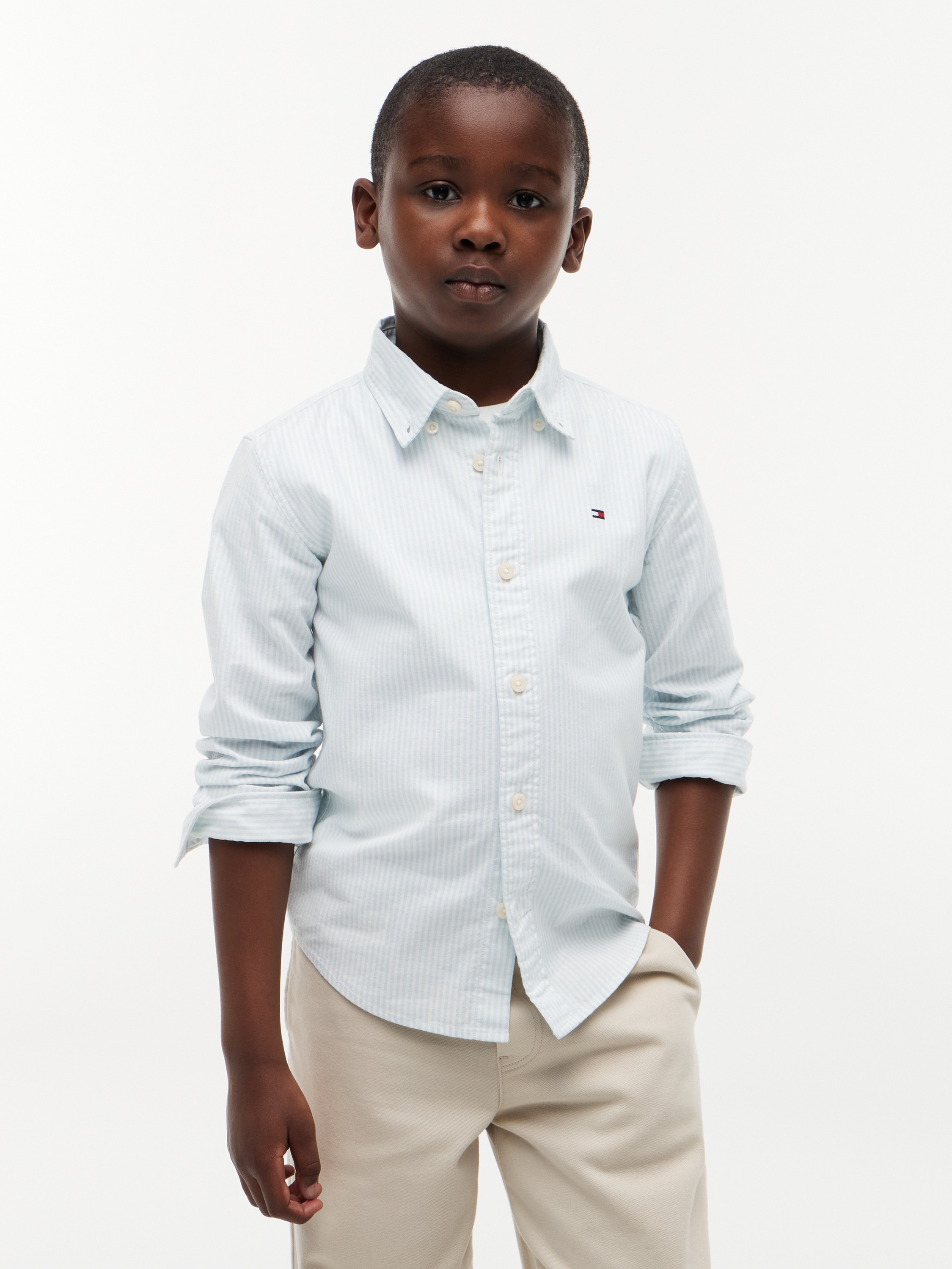 Flag Oxford Shirt LS