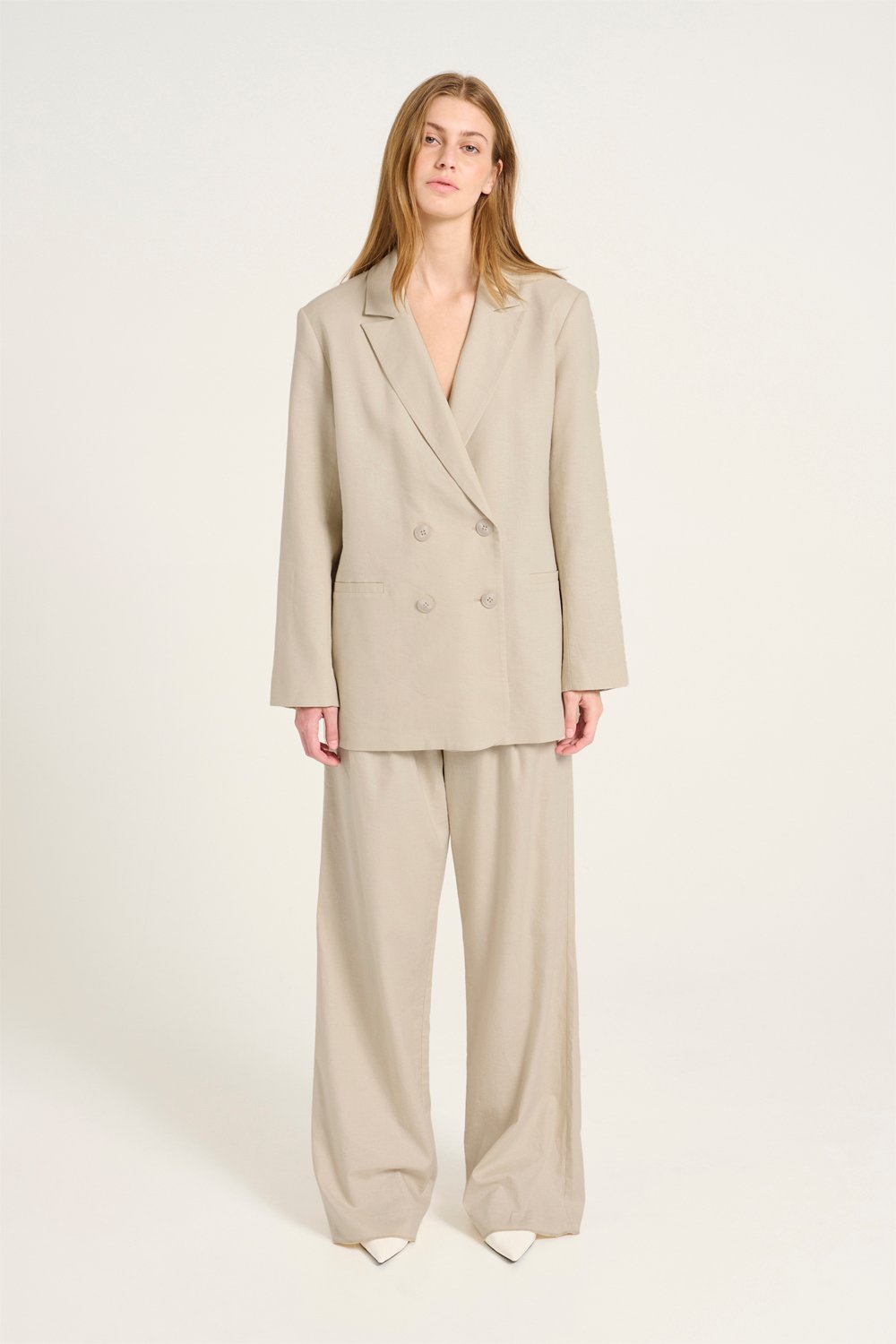 Elarahgz Linen Blazer Noos