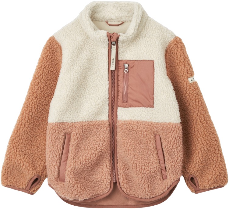 Nolan Pile Jacket Tuscany Rose Mult