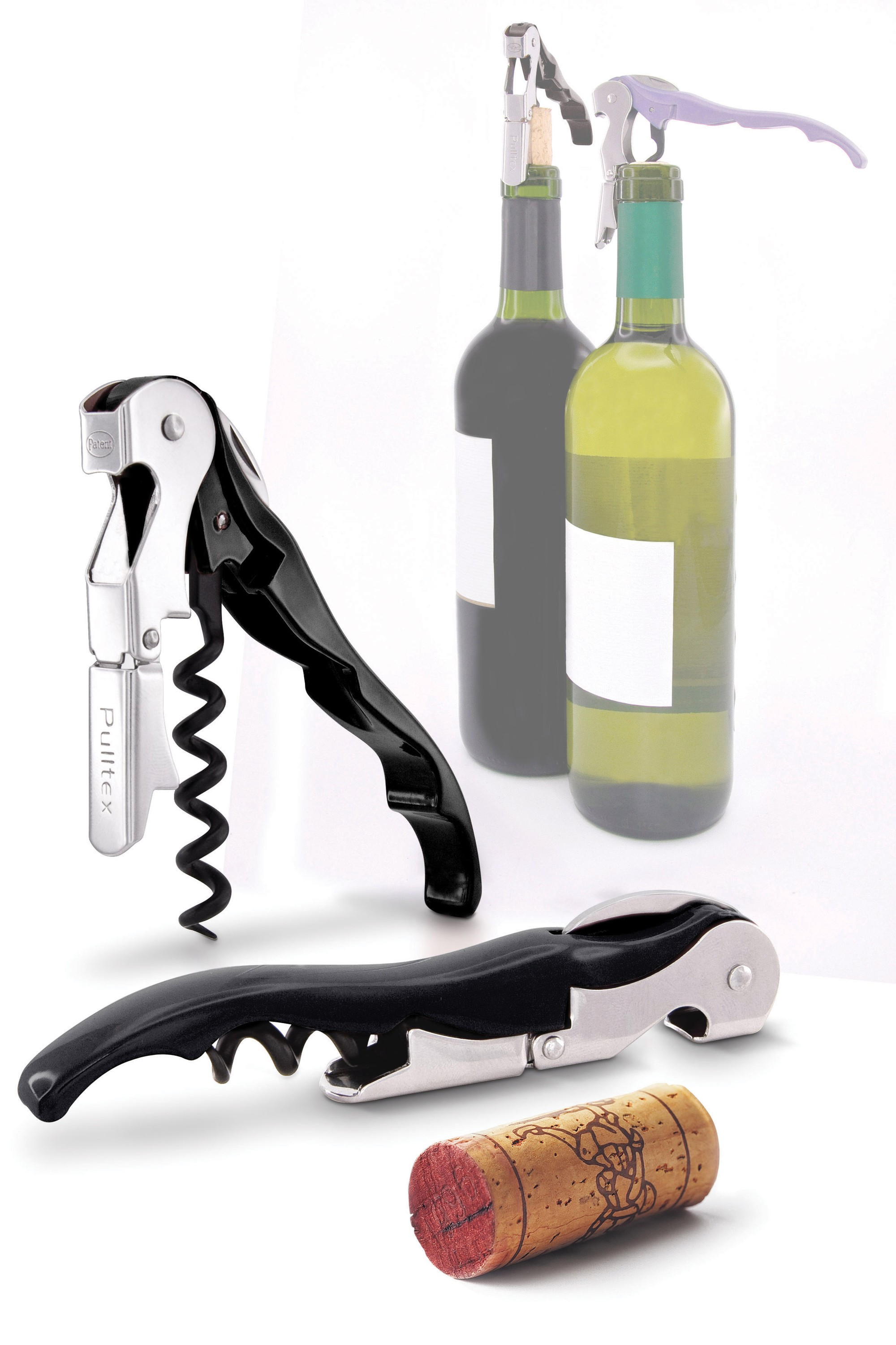 Vinåbner Pulltaps Classic Sort m Hylster