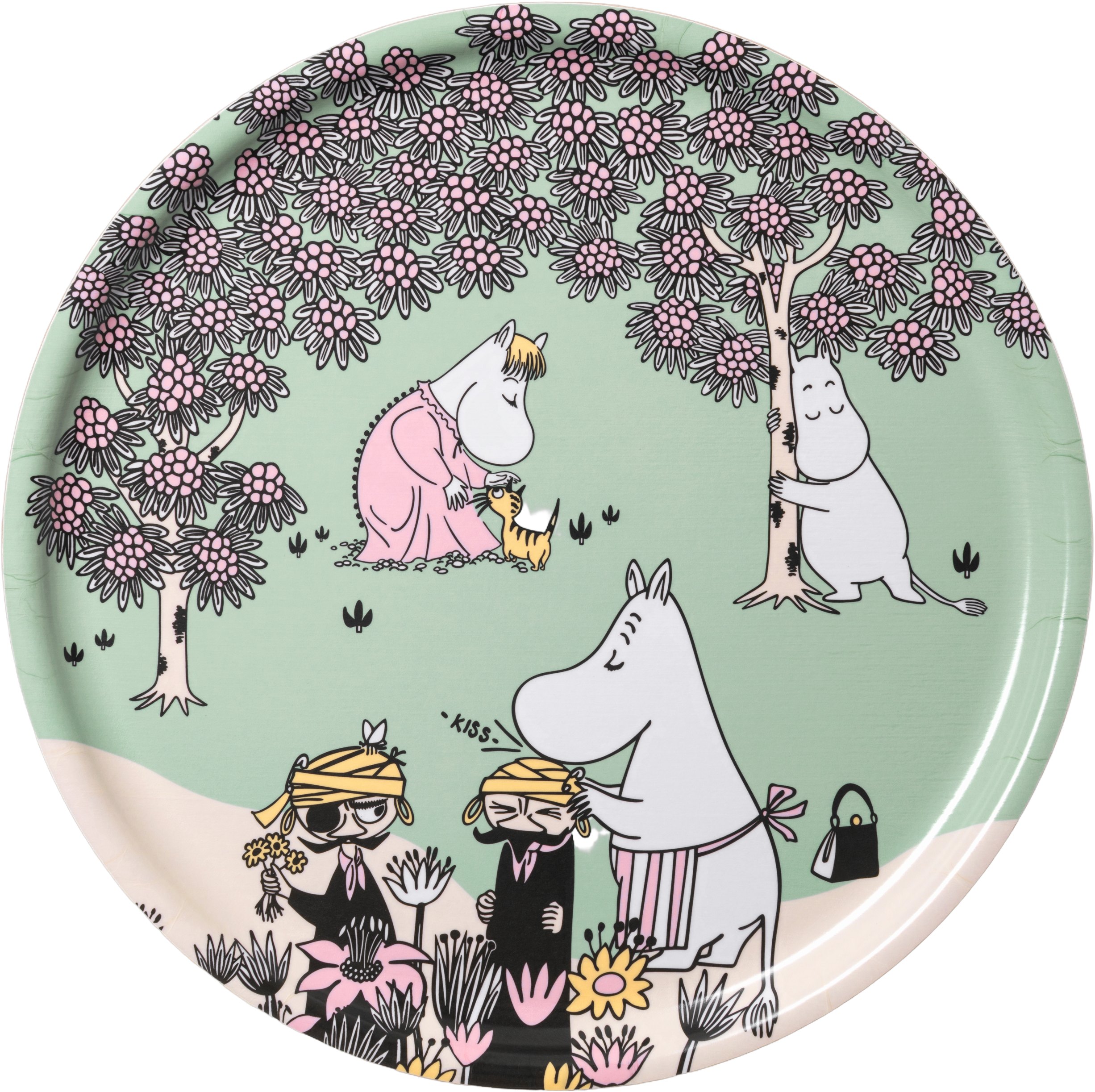 Moomin Tray 35cm Loving Care