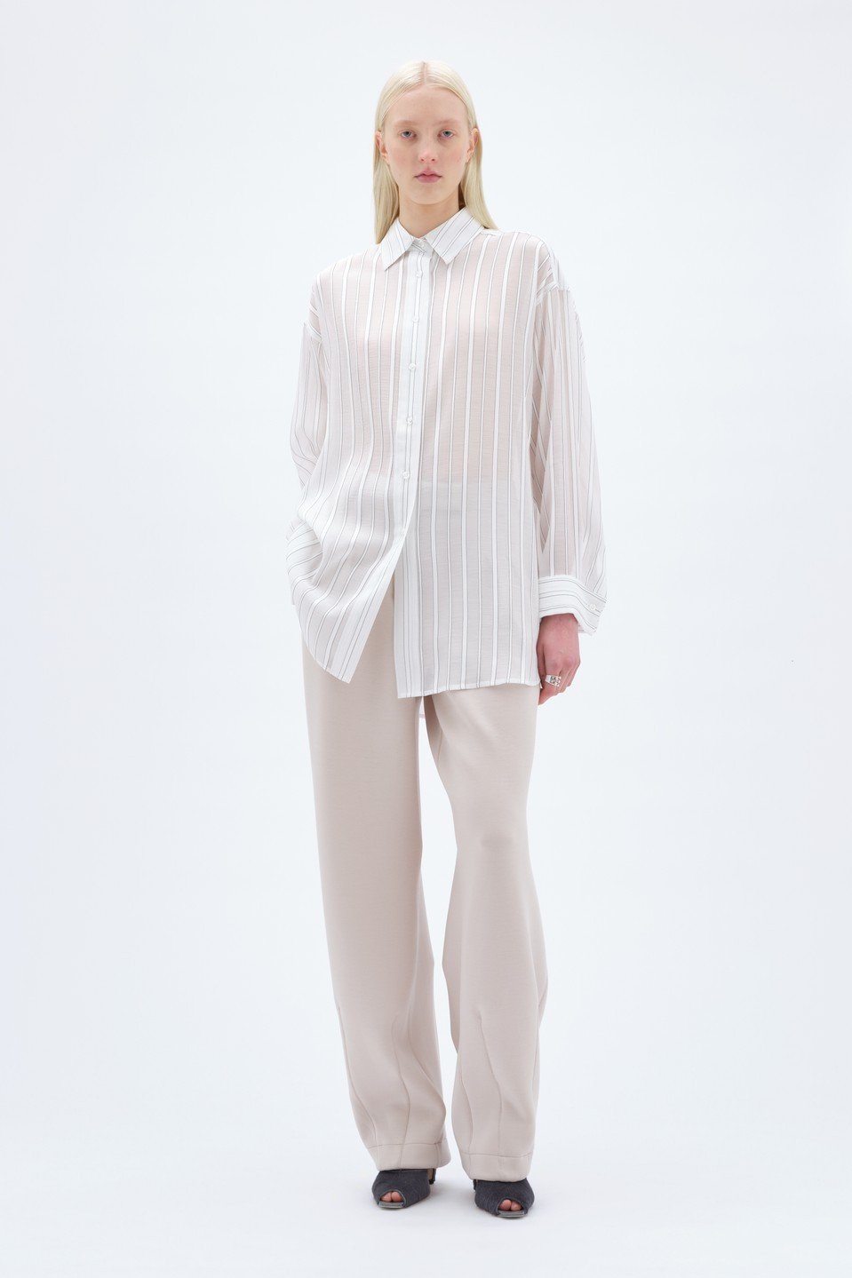 Cocoon Suiting Pants