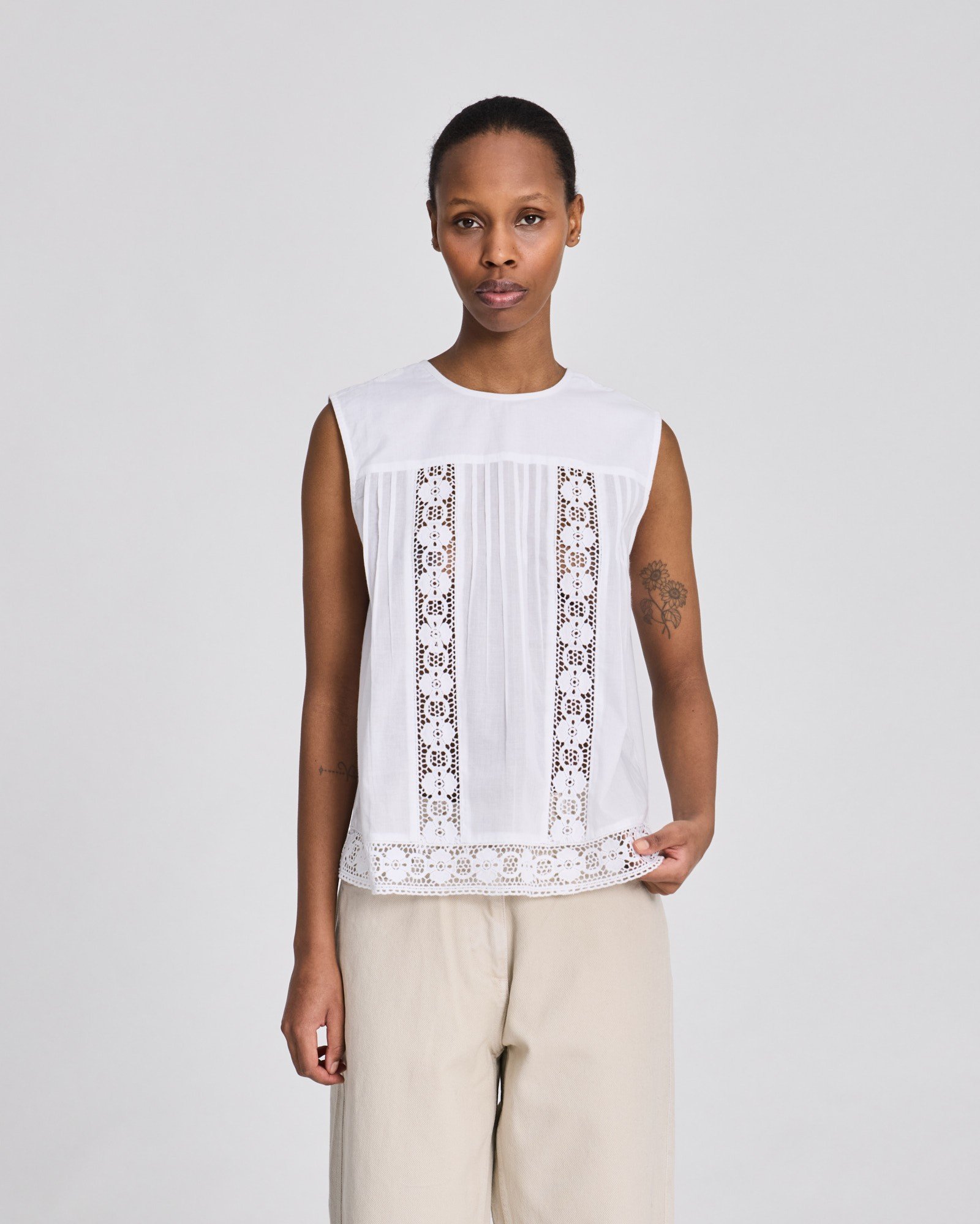 Rosita Cotton Voile Top