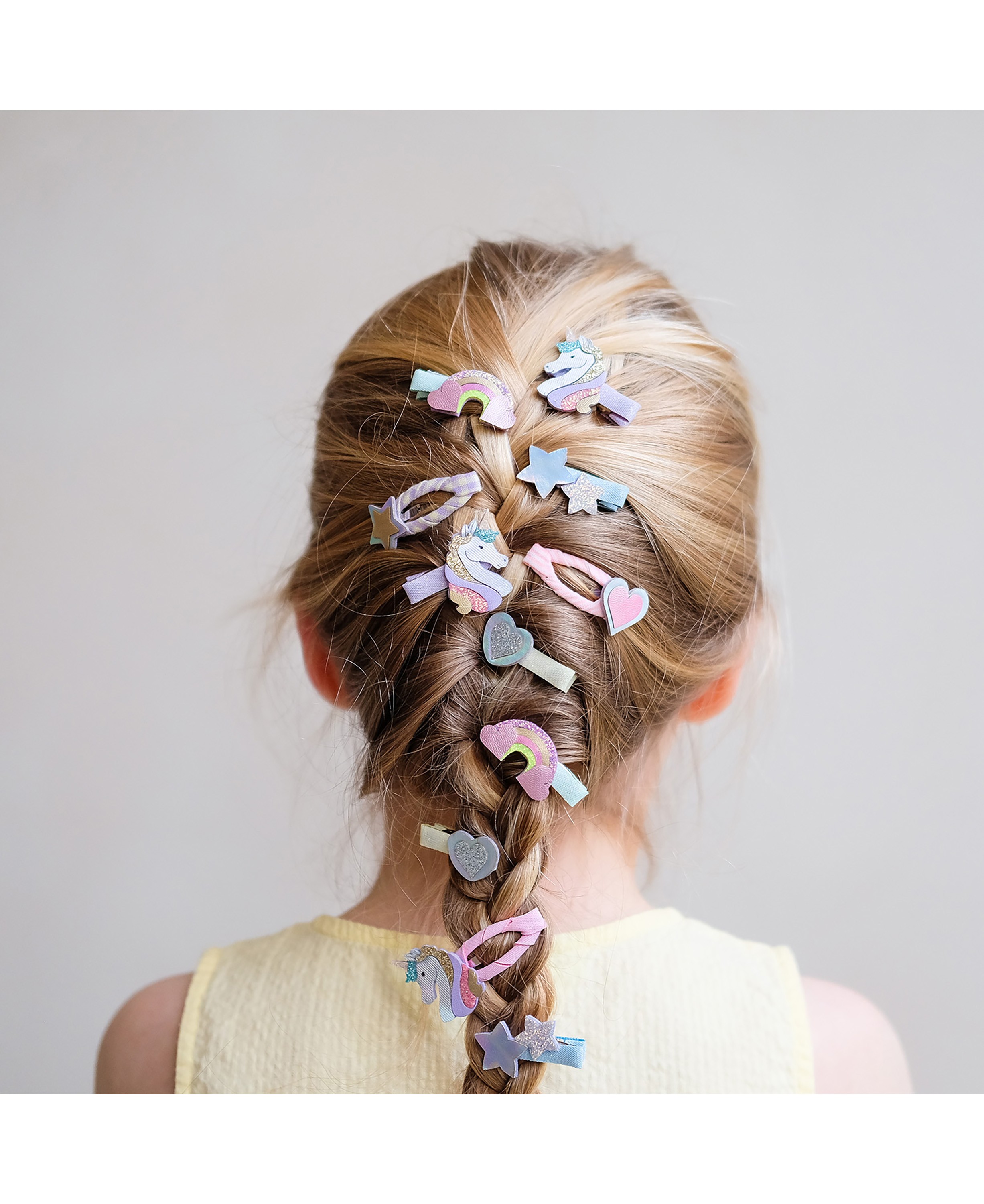 Mimi & Lula 8 HÃ¥rclips – Mini Dreamy My Little Unicorn
