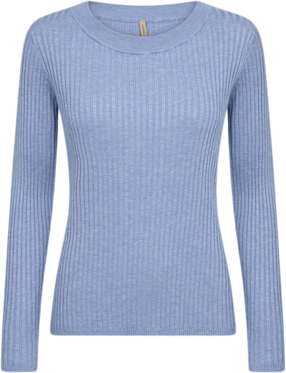 Scdollie 776 Pullover Lyseblå