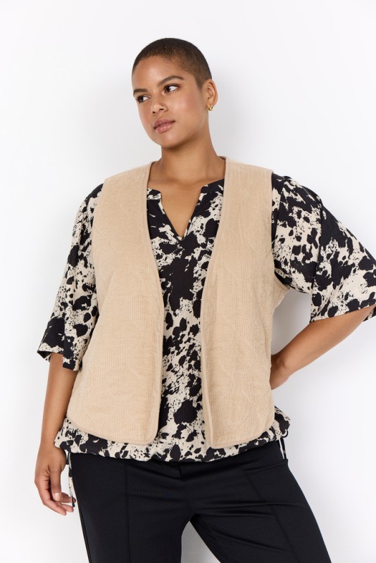 Curvy Wanadin 1 Vest Sand