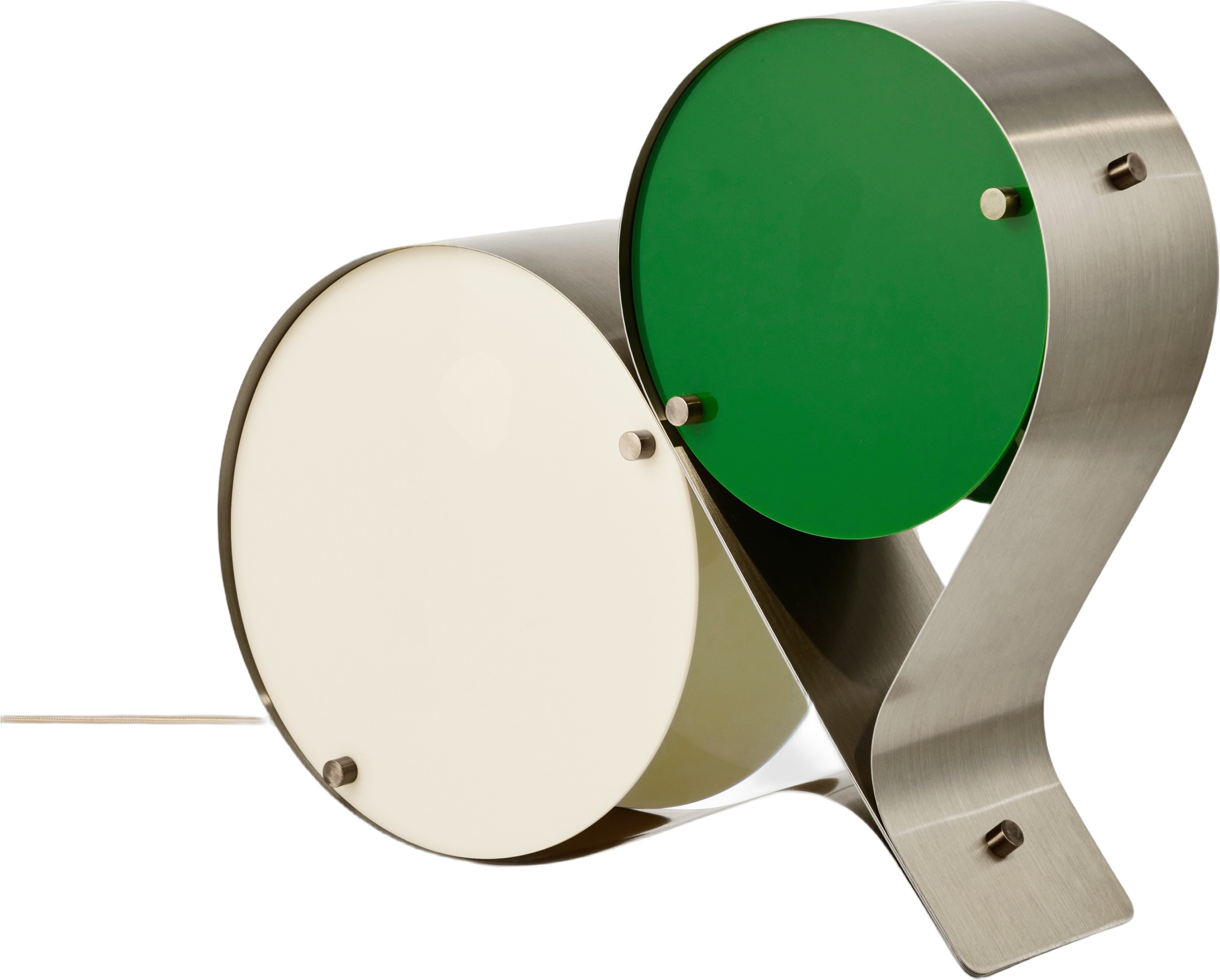 Coppia Table Lamp, Steel, EU Base: Bronze Steel, Shade: Ivor