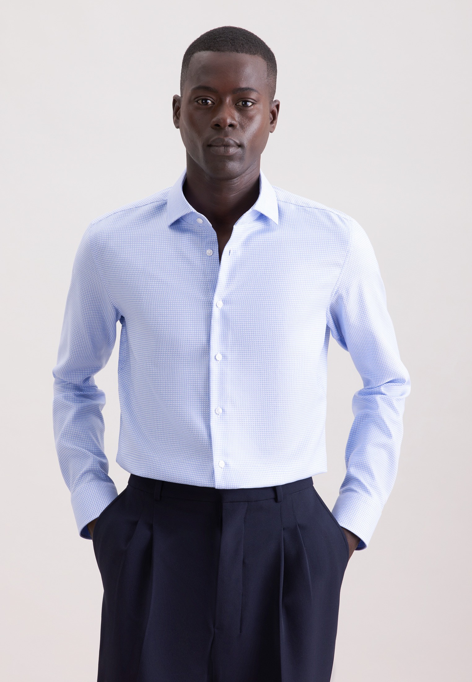 Business Shirt Slim 1/1 Kentcollar Structure