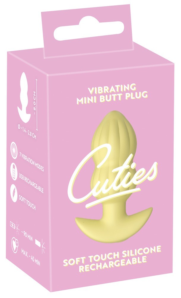 Vibrating Mini Butt Plug - DKK 142 - Spar 25%