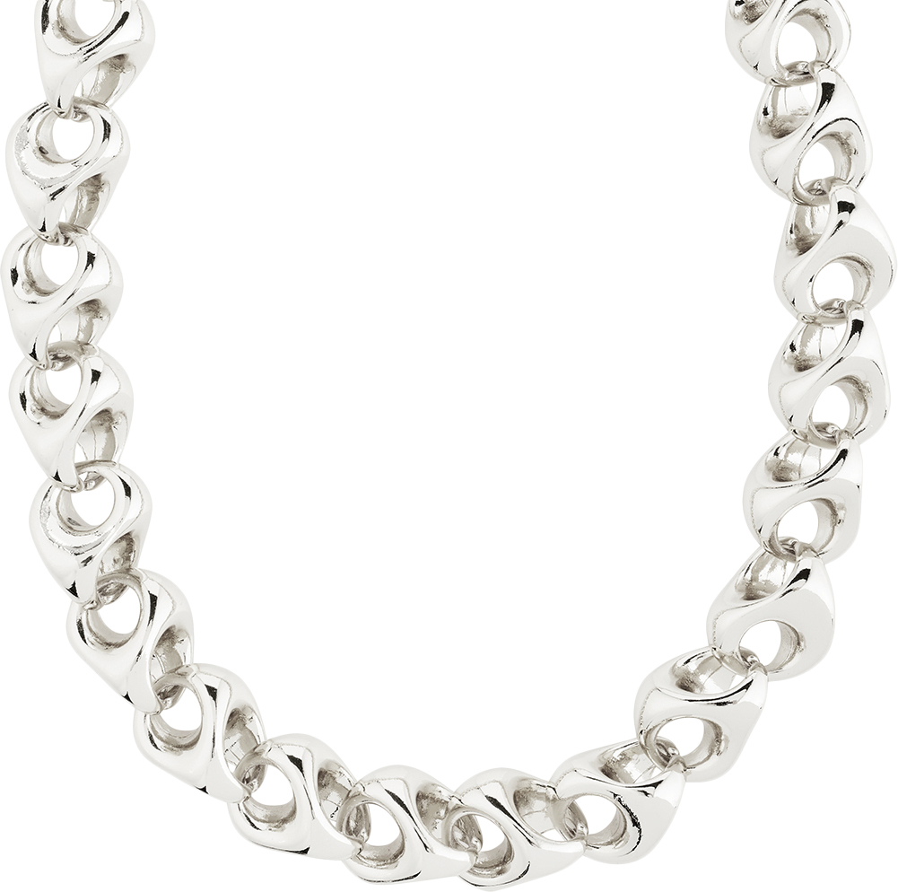 Dune Necklace Silverplated