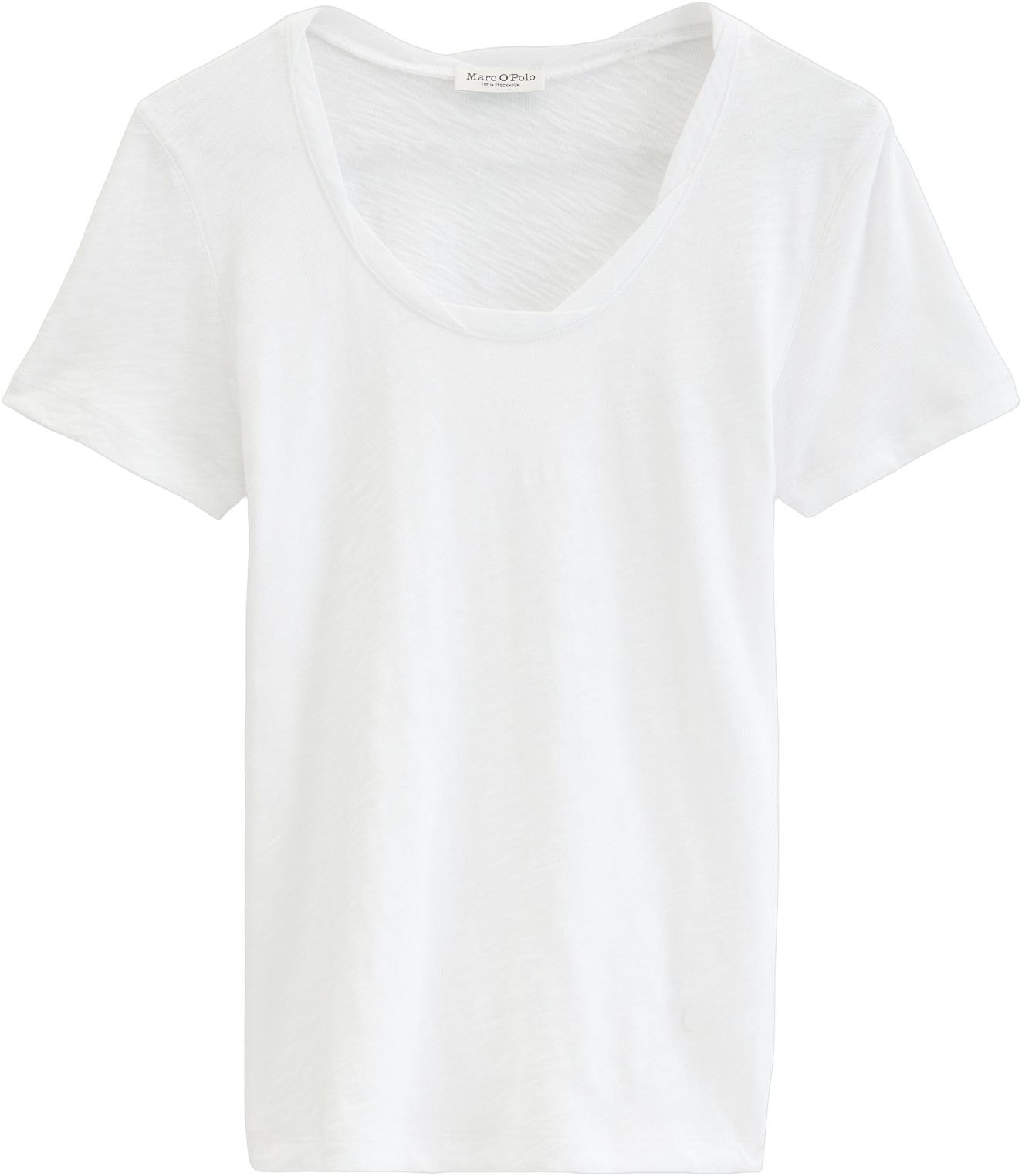 Tshirt, Deep Round Neck Twisted