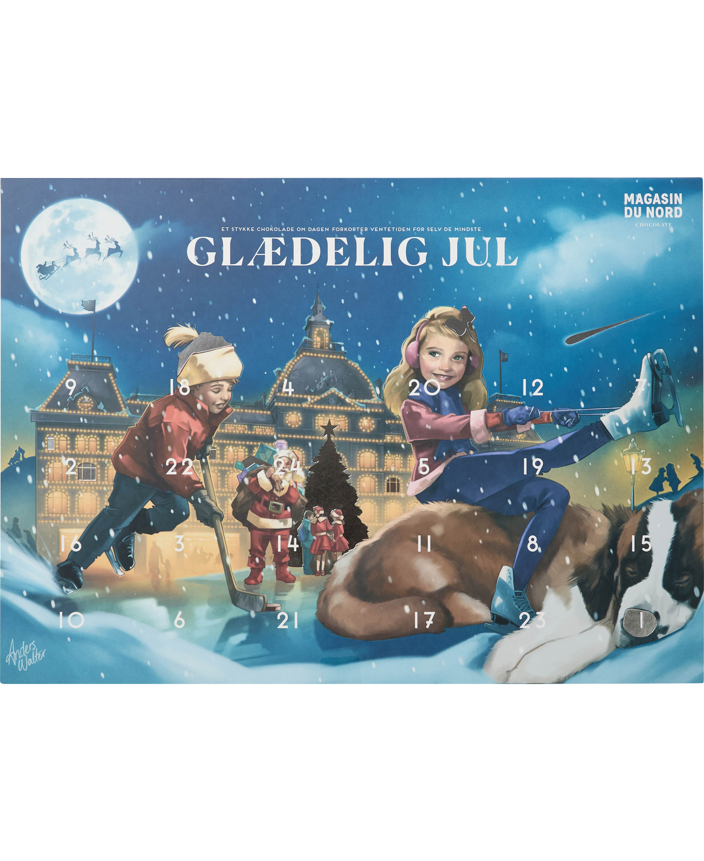 Børnekalender m/ Hund 2025