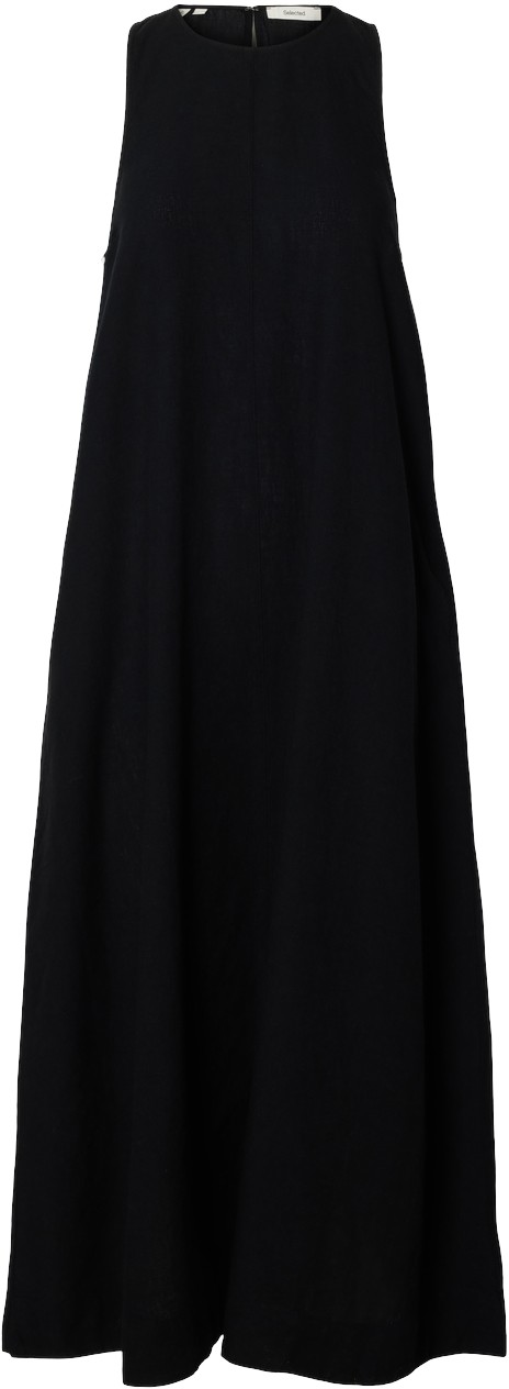 Slfluisa Relaxed Linen Blend Dress