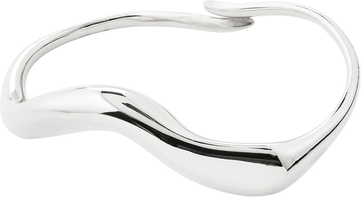 Evon Double Ring Silverplated