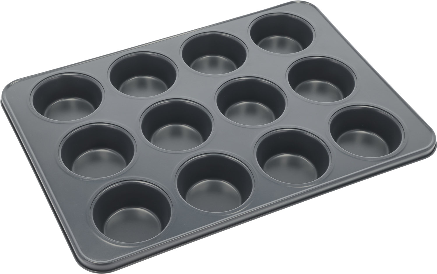 Muffinform til 12 stk. Latte Stål