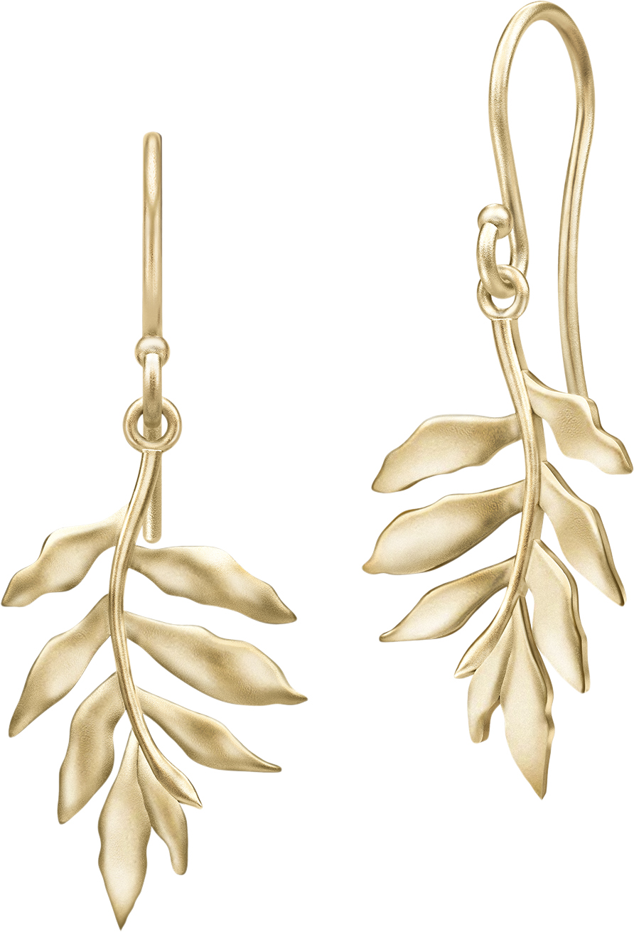 Little Tree of Life Earring Gold