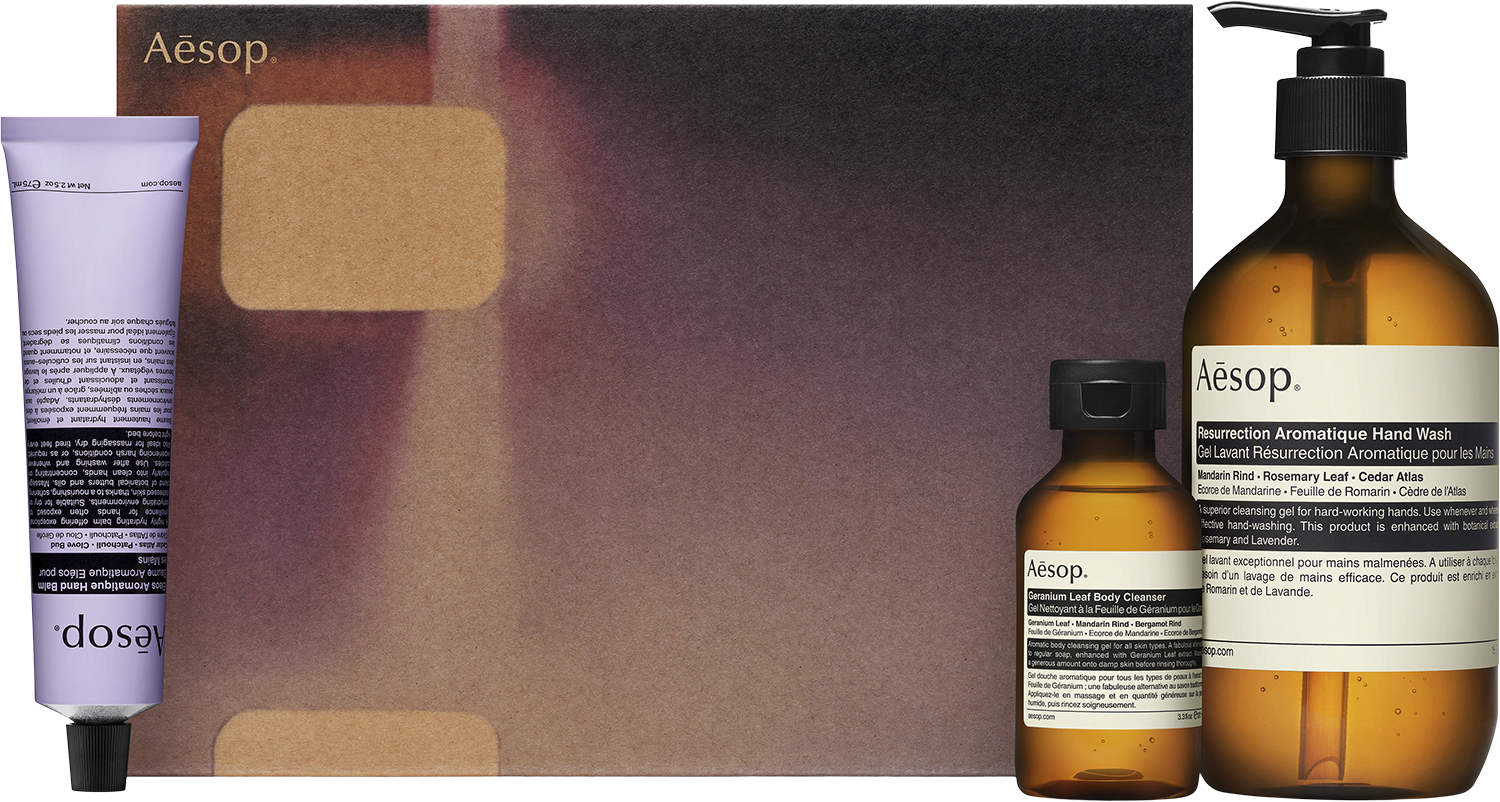 Aesop Screen 3 Body Care Trio 2024 Gaveæske 1070g