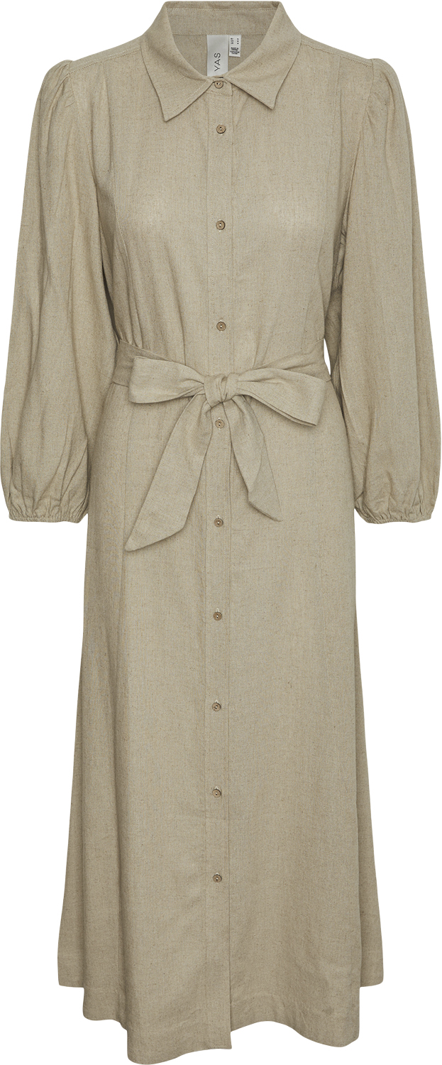 Yasflaxy Linen Shirt Dress Noos