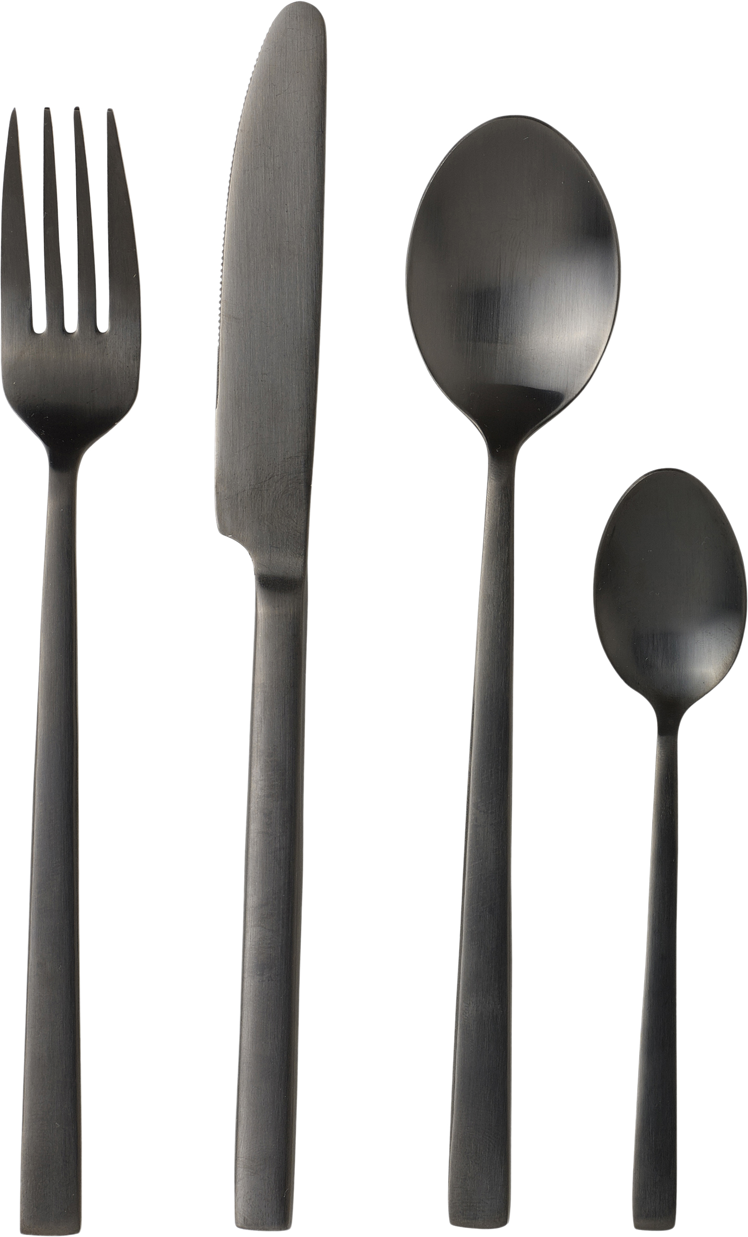 Bestik16dl mat Sort Bitz