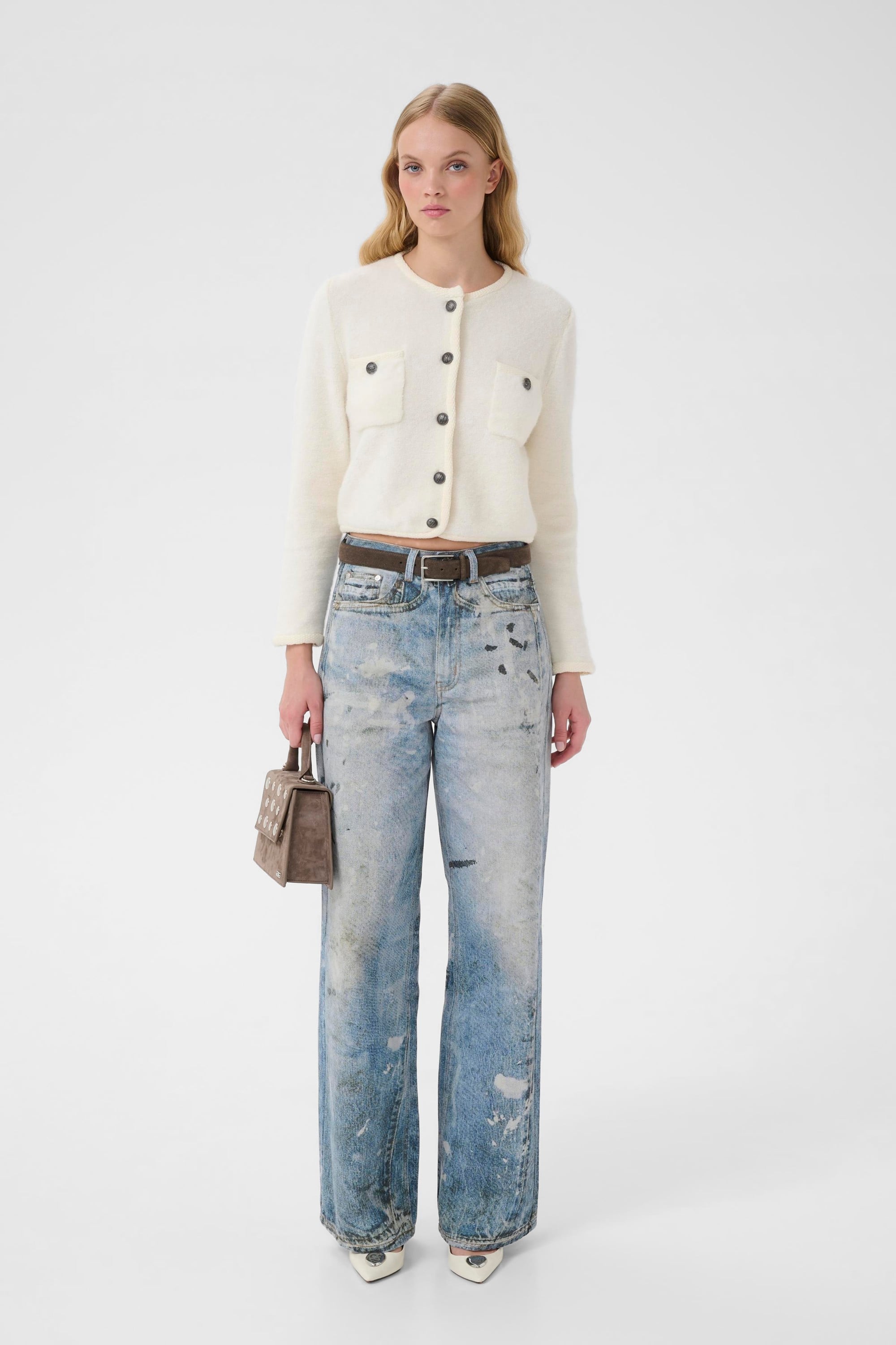 Gzcornelia HW Wide Jeans