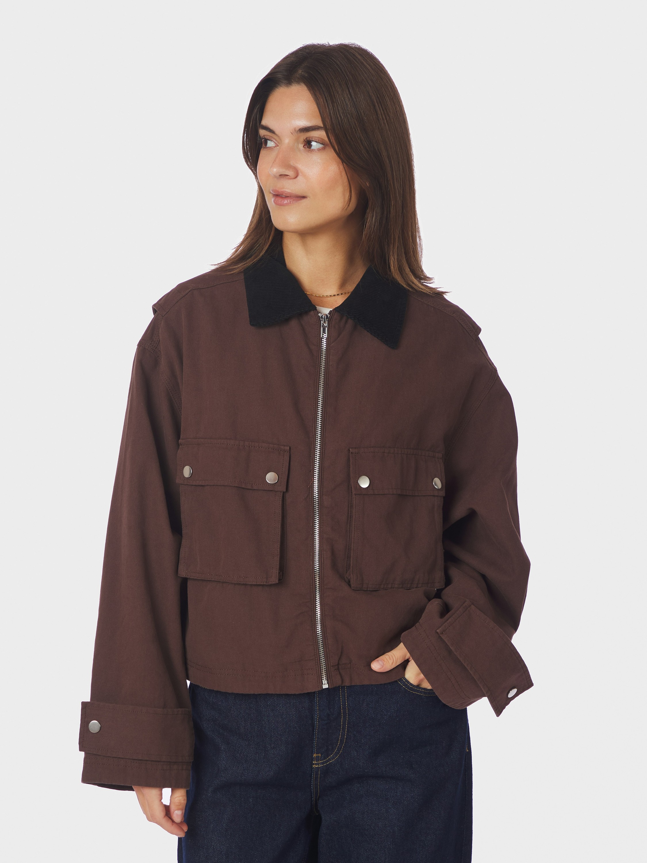 Rivera Canvas Boxy Jacket - DKK 479 - Spar 40%