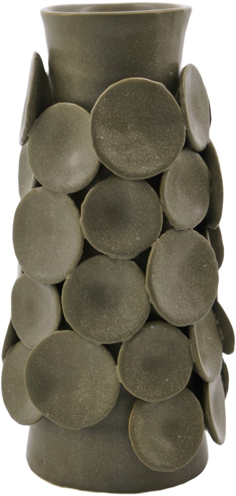 Vase, Hddot, Kakifarvet